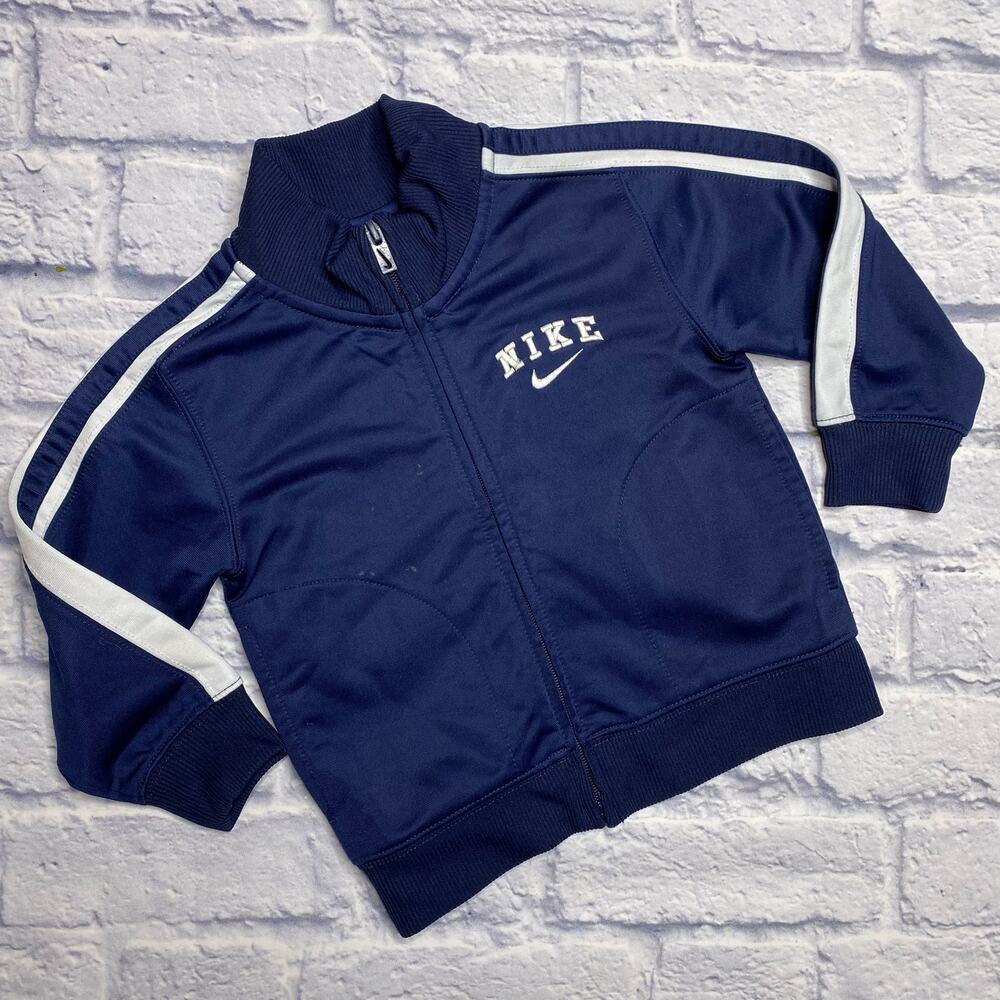Nike Track Jacket in Navy Blue